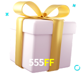 Receba seus bônus de boas-vindas no 555FF