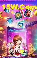Tela de boas-vindas e lobby de jogos do aplicativo 555FF